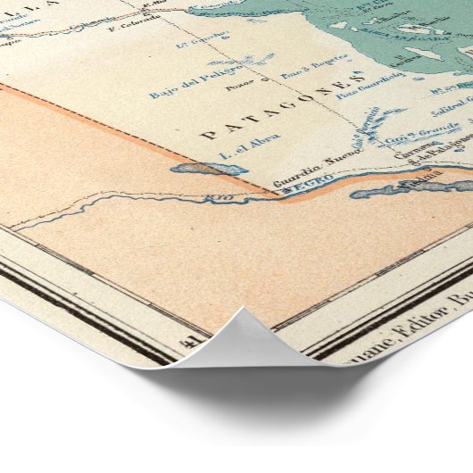 Buenos Aires, Argentinië Poster (Hoek)