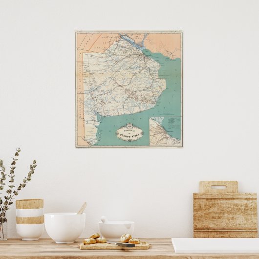 Buenos Aires, Argentinië Poster (Keuken)