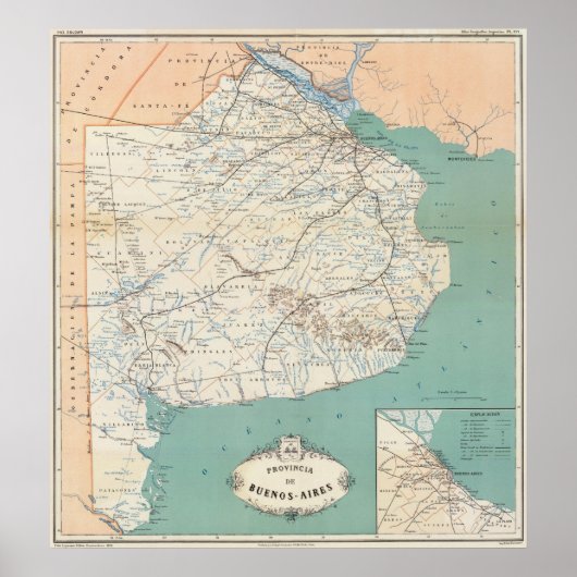 Buenos Aires, Argentinië Poster (Voorkant)