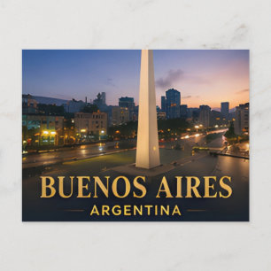 ✈️ Buenos Aires Argentinië Reis Cadeau 🌆 Briefkaart