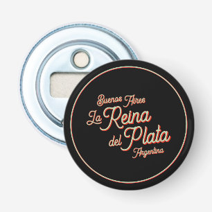 Buenos Aires, Argentinië, reissovenir  Button Flesopener