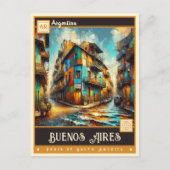 Buenos Aires, Argentinië |  schilderij Briefkaart (Voorkant)