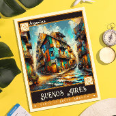 Buenos Aires, Argentinië |  schilderij Briefkaart