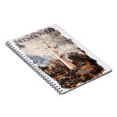 Buenos Aires Argentinië Skyline Waterverf Notitieboek (Rechterzijde)