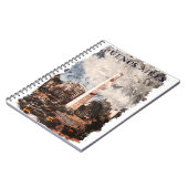 Buenos Aires Argentinië Skyline Waterverf Notitieboek (Linkerzijde)