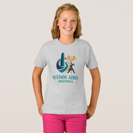 Buenos Aires Argentinië T-shirt (Voorkant volledig)