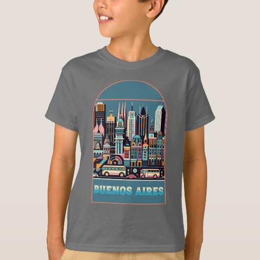 Buenos Aires Argentinië T-shirt (Voorkant)