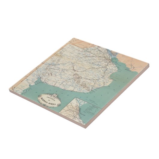 Buenos Aires, Argentinië Tegeltje (Zijkant)