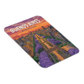 Buenos Aires Argentinië Travel Art Vintage Magneet (Rechterzijde)
