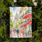 Buenos Aires Argentinië Waterverf Briefkaart