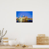 Buenos Aires bij nacht Poster (Keuken)