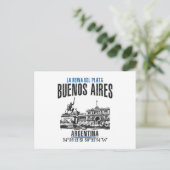 Buenos Aires Briefkaart (Staand voorkant)