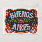 Buenos Aires Briefkaart (Voorkant)