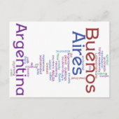 Buenos Aires Briefkaart (Voorkant)