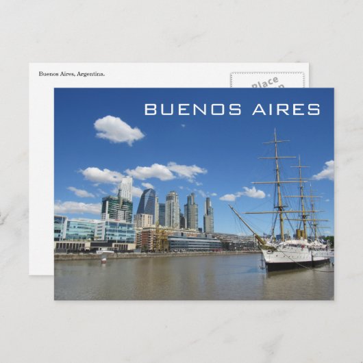 buenos aires briefkaart (Voorkant / Achterkant)