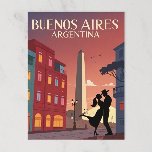 Buenos Aires Briefkaart