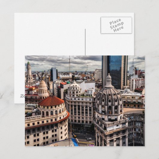 Buenos Aires Briefkaart (Voorkant / Achterkant)