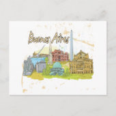 Buenos Aires Briefkaart (Voorkant)