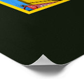 Buenos Aires Caminito Balconies Poster (Hoek)