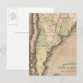 Buenos Aires, Chili en Patagonia Briefkaart (Voorkant / Achterkant)