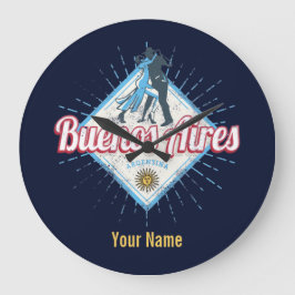 Buenos Aires City Argentina Retro Tango  Grote Klok