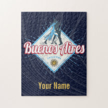 Buenos Aires City Argentina Retro Tango 