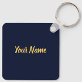 Buenos Aires City Argentina Retro Tango Sleutelhanger (Achterkant)