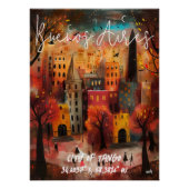 Buenos Aires: Ciudad de Tango Perfect Poster (Voorkant)