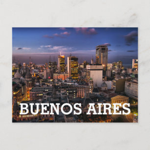 Buenos Aires Desde La Legislatura V Briefkaart