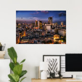 Buenos Aires Desde La Legislatura V Poster (Thuiskantoor)