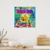Buenos Aires Epoch Hour Poster (Keuken)