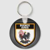 Buenos Aires Flag Sleutelhanger (Voorkant)