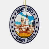 Buenos Aires Keramisch Ornament (Rechts)