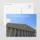 buenos aires kolommen briefkaart (Voorkant / Achterkant)