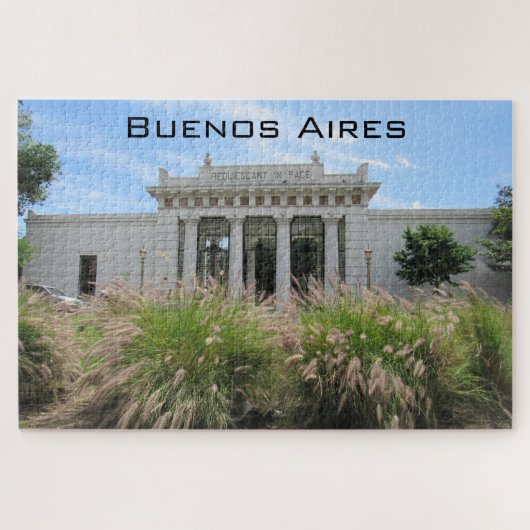 buenos aires la recoleta legpuzzel (Horizontaal)