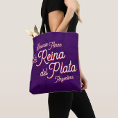 Buenos Aires "La Reina del Plata" typography Art Tote Bag (Dichtbij)