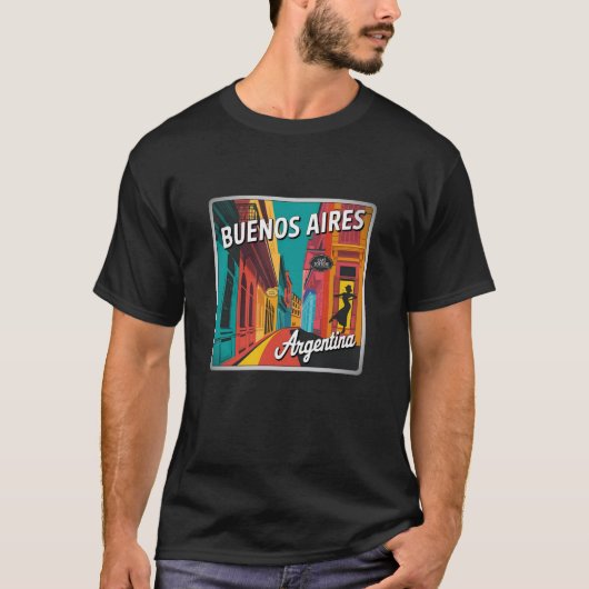 Buenos Aires liefhebbers cadeau idee T-shirt (Voorkant)