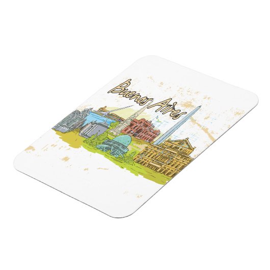 Buenos Aires Magneet (Linkerzijde)