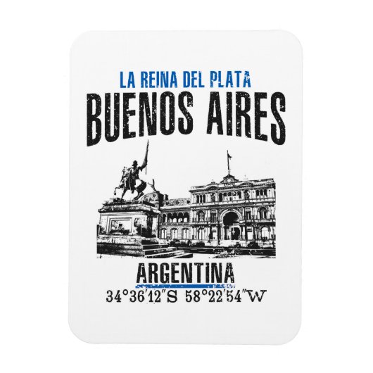 Buenos Aires Magneet (Verticaal)