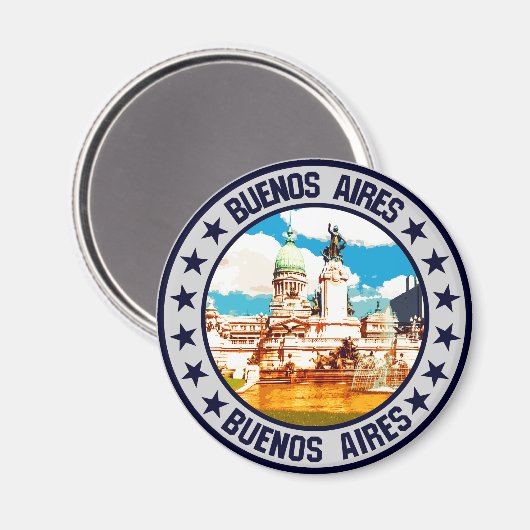 Buenos Aires Magneet (Voorkant / Achterkant)