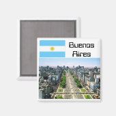 Buenos Aires Magneet (Voorkant / Achterkant)