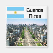 Buenos Aires Magneet (Voorkant)