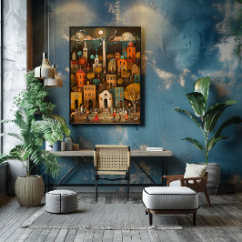 Buenos Aires: Paris of South America - Whimsical Perfect Poster