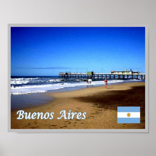 Buenos Aires - Pinamar - Poster (Voorkant)