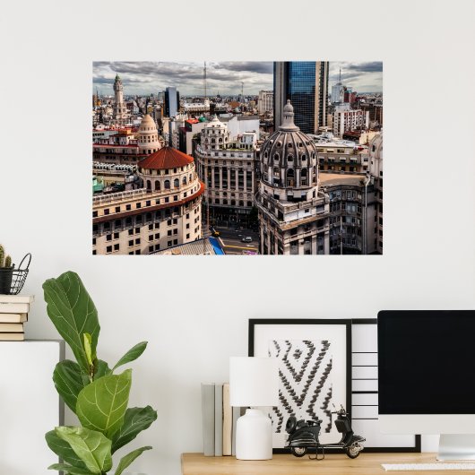 Buenos Aires Poster (Thuiskantoor)