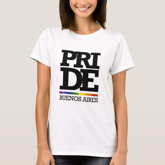 BUENOS AIRES PRIDE -.png T-shirt (Voorkant)