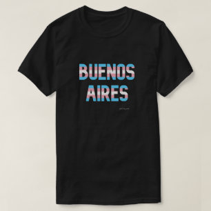 Buenos Aires Pride Transgender Vlag T-shirt
