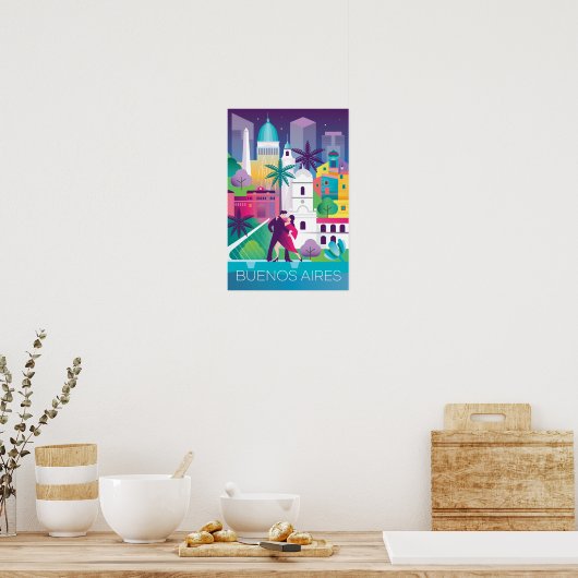 Buenos Aires Print (Keuken)