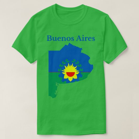Buenos Aires Province Argentijns T-shirt (Design voorkant)