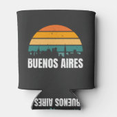 Buenos Aires Retro Blikjeskoeler (Achterkant)